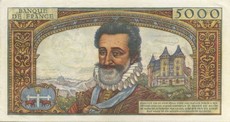 5000 francs henry IV